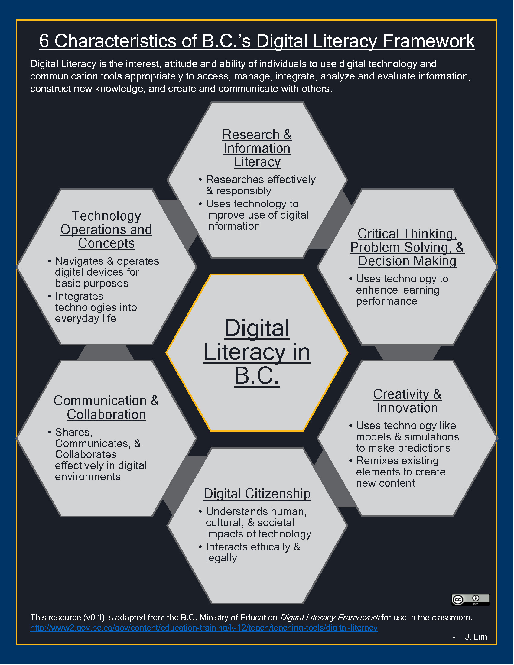 BC Digital Literacy infographic